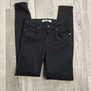 Baldwin The L CIGARETTE Jean Womens Sz 29 Black Sk